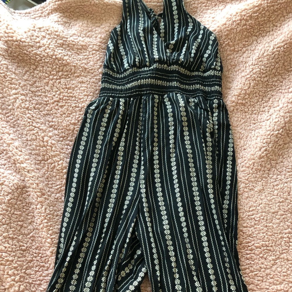 American Eagle Halter Jumpersuit